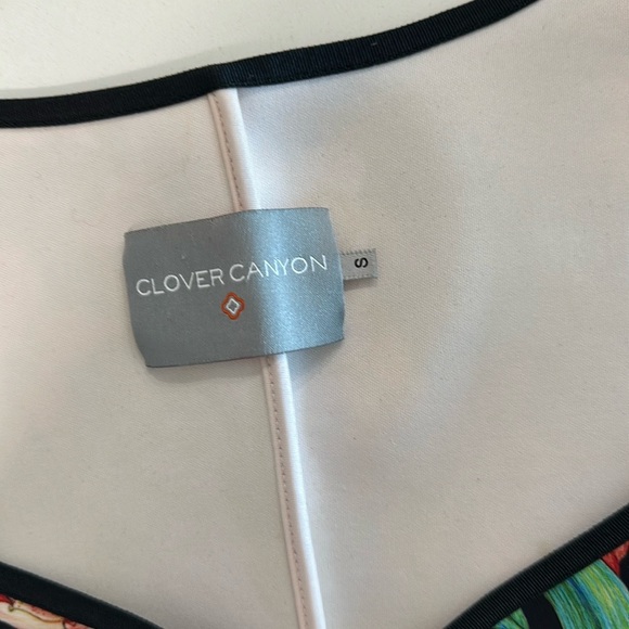 Clover Canyon Sunrise Neoprene Scuba Midi Dress in Multi - Picture 10 of 10